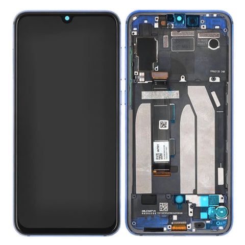 Xiaomi Mi 9 SE (M1903F2G) LCD Display + Touchscreen + Frame - 5610100210B6 - Blue