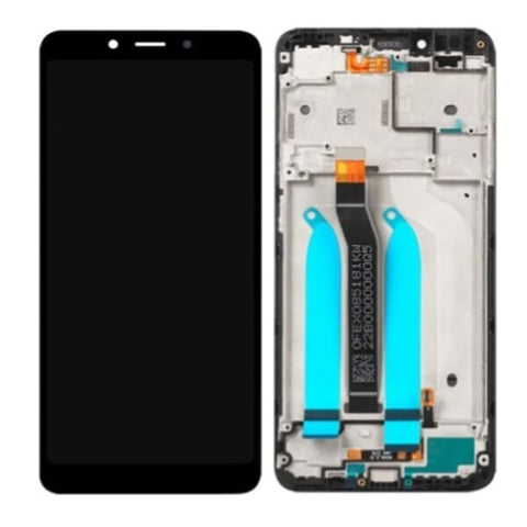 Xiaomi Redmi 6 (M1804C3DG)/Redmi 6A (M1804C3CG) LCD Display + Touchscreen + Frame - 560610038033 - Black