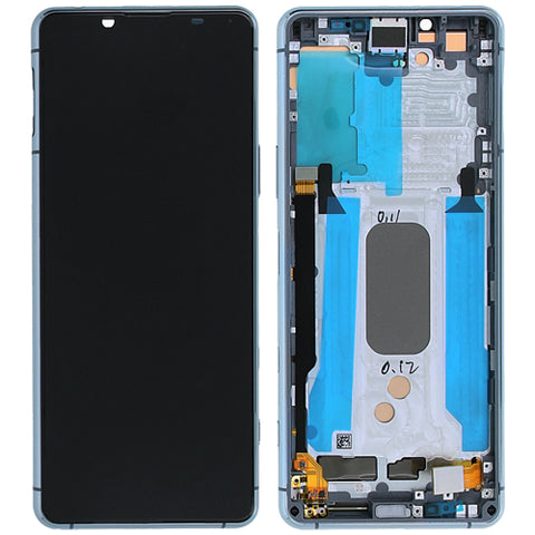 Sony Xperia 5 II (XQ-AS52) LCD Display + Touchscreen + Frame - A5024933A - Grey