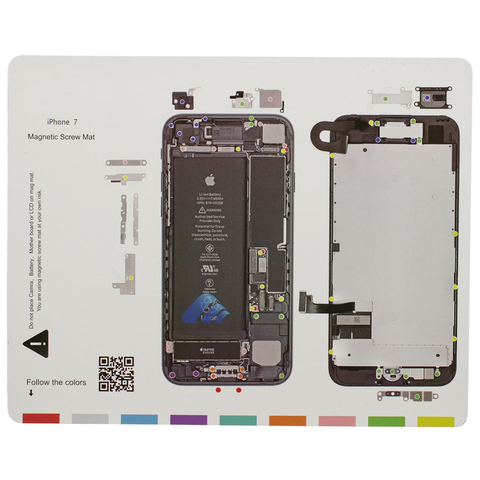 Magnetic Screw Mat iPhone 7