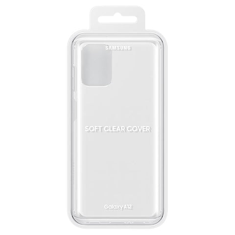 Samsung SM-A125F Galaxy A12 Soft Clear Cover - EF-QA125TTEGEU - Transparant