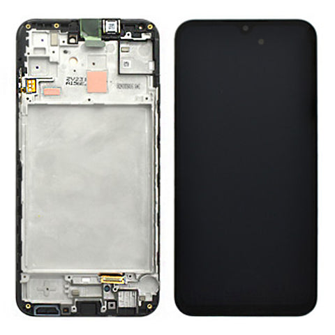 Samsung SM-A155F Galaxy A15 4G/SM-A156B Galaxy A15 5G LCD Display + Touchscreen + Frame - GH82-33637A/GH82-33638A - Black