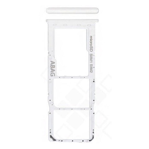 Samsung SM-A217F Galaxy A21s Simcard holder + Memorycard Holder GH98-45392B White