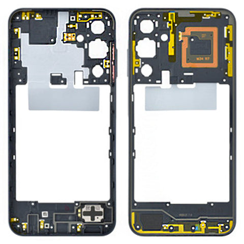 Samsung SM-A256B Galaxy A25 Midframe - GH82-33219A - With Speaker - Black