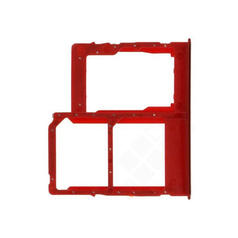 Samsung SM-A315F Galaxy A31 Simcard holder + Memorycard Holder GH98-45432B Red