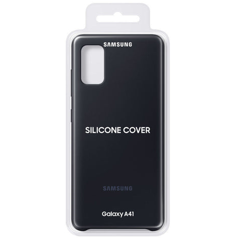 Samsung SM-A415F Galaxy A41 Silicon Cover EF-PA415TBEGEU - Black