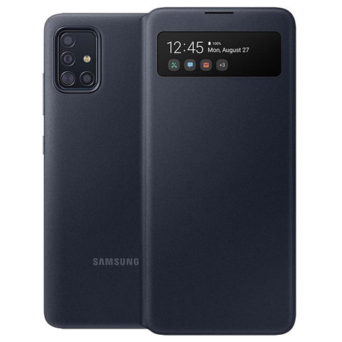 Samsung SM-A515F Galaxy A51 S View Wallet Cover EF-EA515PBEGEU - Black