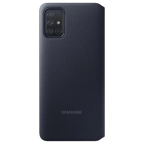 Samsung SM-A715F Galaxy A71 S View Wallet Cover EF-EA715PBEGEU - Black