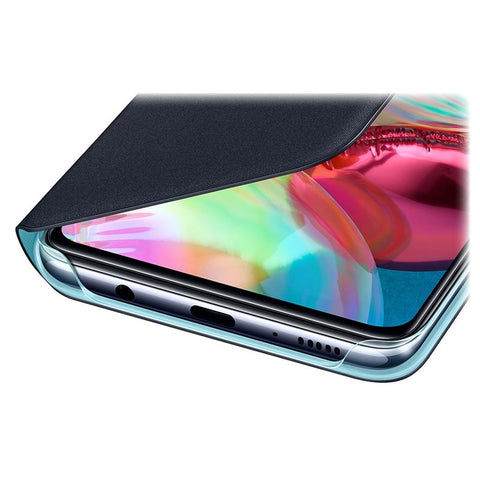 Samsung SM-A715F Galaxy A71 S View Wallet Cover EF-EA715PBEGEU - Black