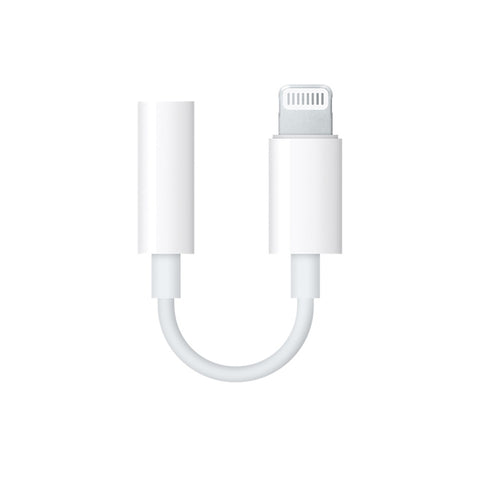 Apple Lightning to 3.5mm Headphone Jack Adapter - MMX62ZM/A - Bulk Original