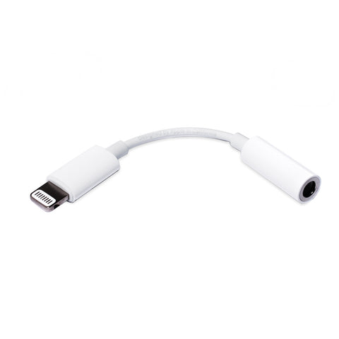 Apple Lightning to 3.5mm Headphone Jack Adapter - MMX62ZM/A - Bulk Original