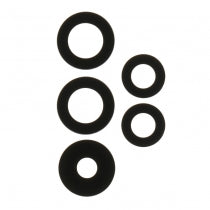 Samsung SM-A336B Galaxy A33 5G/SM-A536B Galaxy A53 5G Camera Lens - 5pcs in one set - Black