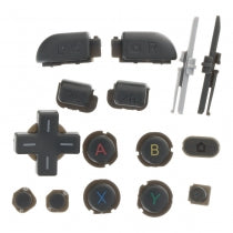 Nintendo New Nintendo 3DS XL (RED-001) Button - Full Trigger Set - 15pcs one set - Grey