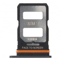 Xiaomi 12T (22071212AG)/12T Pro (22081212UG) Simcard Holder - Black