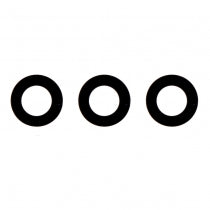 Motorola Moto G31 (XT2173) Camera Lens - 3pcs one set - Black