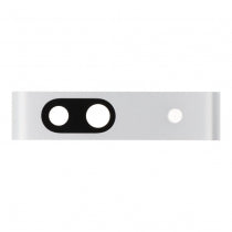 Google Pixel 7A (GWKK3/GHL1X/G0DZQ/G82U8) Camera Lens Frame - + Camera Lens - White