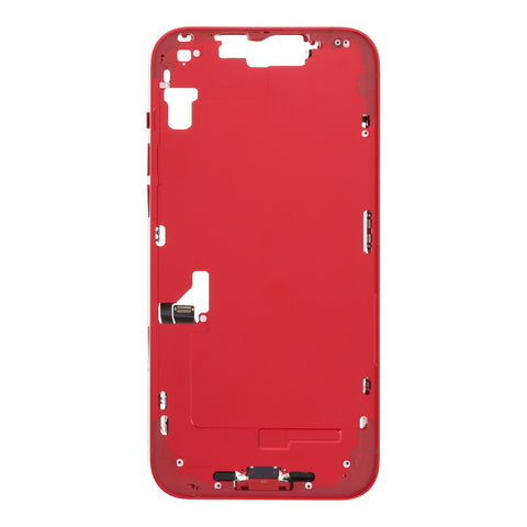 Apple iPhone 14 Plus Midframe - Pulled - Grade C - Red