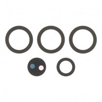 Samsung SM-S928B Galaxy S24 Ultra Camera Lens - 5pcs in one set - Black