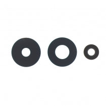 Xiaomi Redmi Note 13 Pro 5G (2312DRA50C/2312CRAD3C) Camera Lens - 3pcs one set - Black