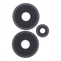 Xiaomi Redmi Note 13 Pro 4G (23117RA68G) Camera Lens - 3pcs one set - Black