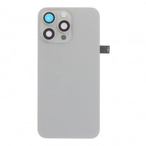 Apple iPhone 15 Pro Max Backcover Glass - Pulled - Flash Light Flex + Magsafe Magnets + Wireless Charging Flex - Natural