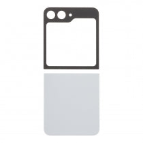 Samsung SM-F741B Galaxy Flip 6 Backcover - Top & Bottom  - Silver