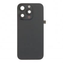 Apple iPhone 16 Pro Backcover Glass - Pulled - Flash Light Flex + Magsafe Magnets + Wireless Charging Flex - Black
