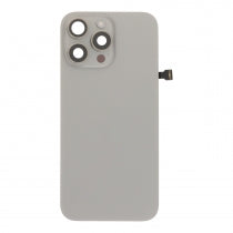 Apple iPhone 16 Pro Backcover Glass - Pulled - Flash Light Flex + Magsafe Magnets + Wireless Charging Flex - Natural