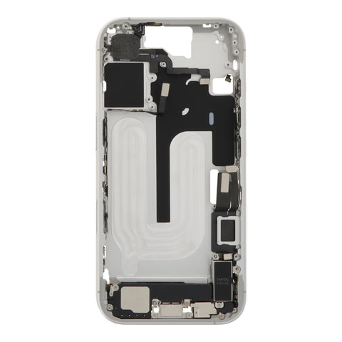 Apple iPhone 16 Midframe - With Small Parts - White