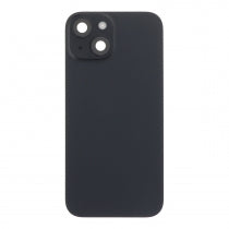 Apple iPhone 15 Backcover Glass - With Camera Frame + Iron Plate + NFC Magnet - Black