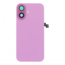 Apple iPhone 16 Backcover Glass - Pulled - Flash Light Flex + Magsafe Magnets + Wireless Charging Flex - Pink