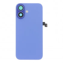 Apple iPhone 16 Plus Backcover Glass - With Flash Light Flex + Magsafe Magnets + Wireless Charging Flex - Ultramarine Blue