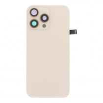 Apple iPhone 16 Pro Backcover Glass - With Flash Light Flex + Magsafe Magnets + Wireless Charging Flex - Gold