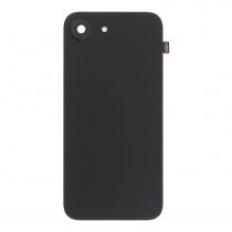 Apple iPhone 16e Backcover Glass - With Flash Light Flex + Magsafe Magnets + Wireless Charging Flex - Black