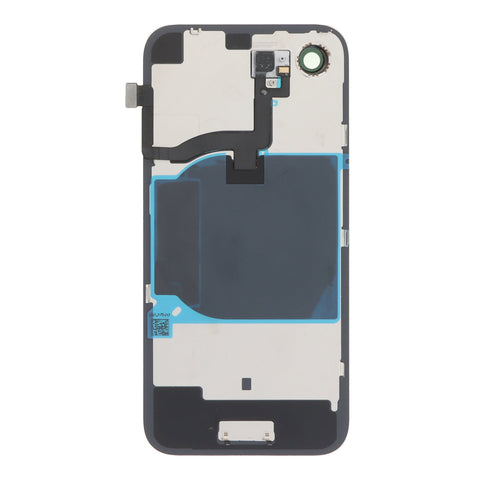 Apple iPhone 16e Backcover Glass - With Flash Light Flex + Magsafe Magnets + Wireless Charging Flex - White