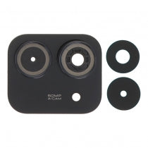 Xiaomi Redmi 15C 5G (2508CRN2BC/2508CRN2BG/25062RN2DE) Camera Lens - With Lens Frame - Black