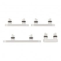 Apple iPhone 17 Pro/iPhone 17 Pro Max Side Buttons - 4pcs one set - Silver