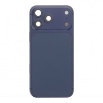 Apple iPhone 17 Pro Max Backcover - Backcover Glass + Frame  - Deep Blue