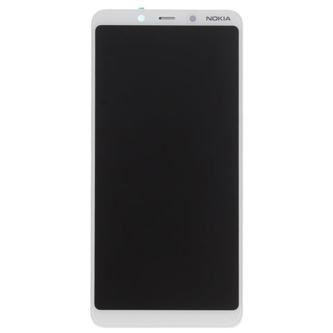 Nokia 3.1 Plus (TA-1104, TA-1115, TA-1118, TA-1125) LCD Display + Touchscreen + Frame 20ROOWW0001 - White
