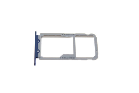 Huawei Honor View 10 (BKL-L09) Simcard holder + Memorycard Holder 51661GUV Blue