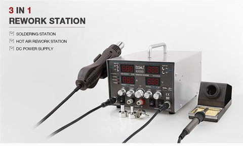 Baku Soldering and Heatgun Station  BA-8305D 220V
