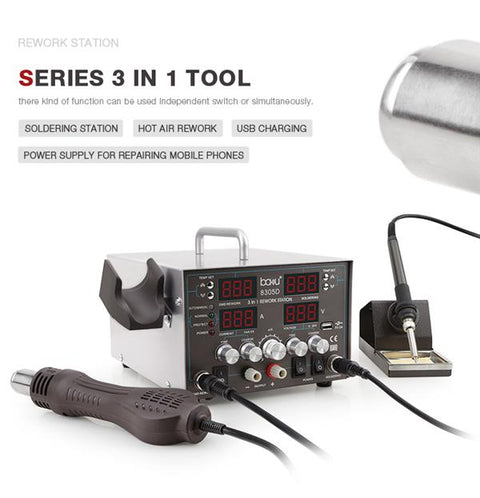 Baku Soldering and Heatgun Station  BA-8305D 220V