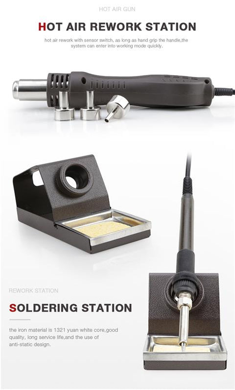 Baku Soldering and Heatgun Station  BA-8305D 220V