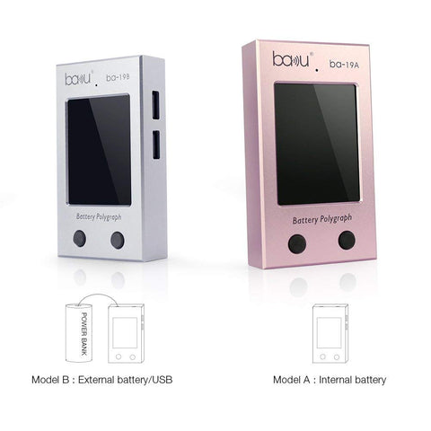 Baku Battery Capacity and Authenticity Tester - BA-19A - Silver
