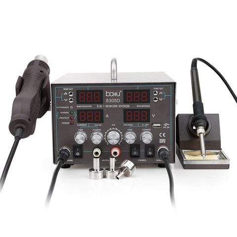 Baku Soldering and Heatgun Station  BA-8305D 220V