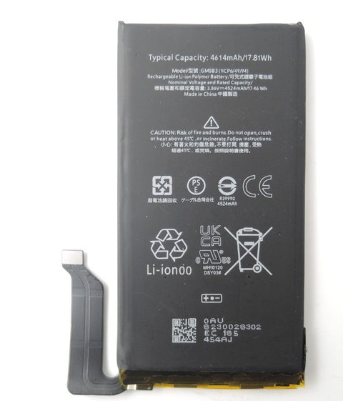 Google Pixel 6 (GB7N6, G9S9B16) Battery - GMSB3 - 4614 mAh