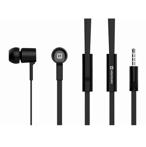 Swissten Dynamic Earbuds - YS500 - 51107001 - Black