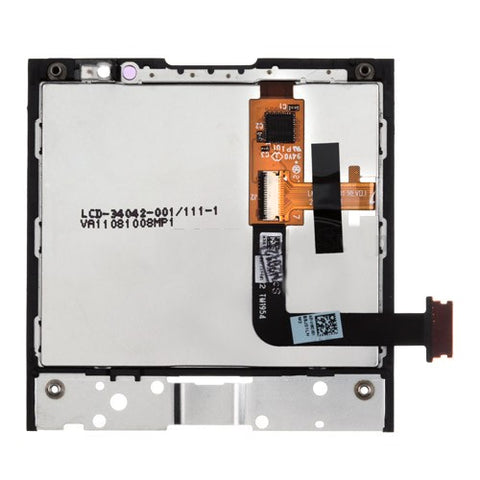 Blackberry Porsche Design P9981 LCD Display + Touchscreen + Frame  Black