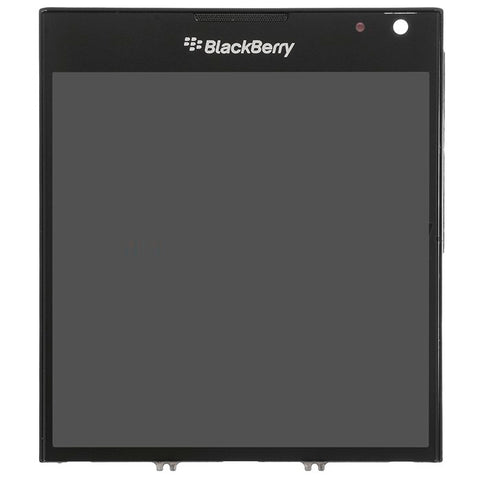 Blackberry Passport LCD Display + Touchscreen + Frame  Black