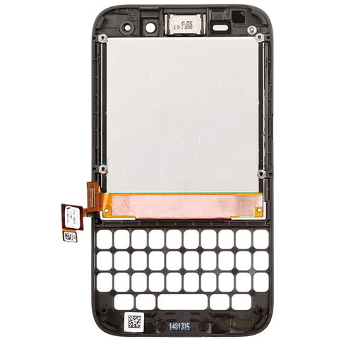 Blackberry Q5 LCD Display + Touchscreen + Frame - LCD-49754-001/111) Black